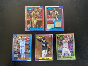 2025 Topps 35 Anniversary Chrome & Relic Cards
