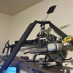 Gas Powered  RC Helicopter/HATORI Exhaust