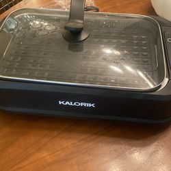 Kalorik indoor smokeless air fryer grill