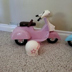 Our Generation Doll Scooter