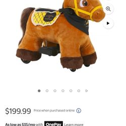 Rideable Toy Horse