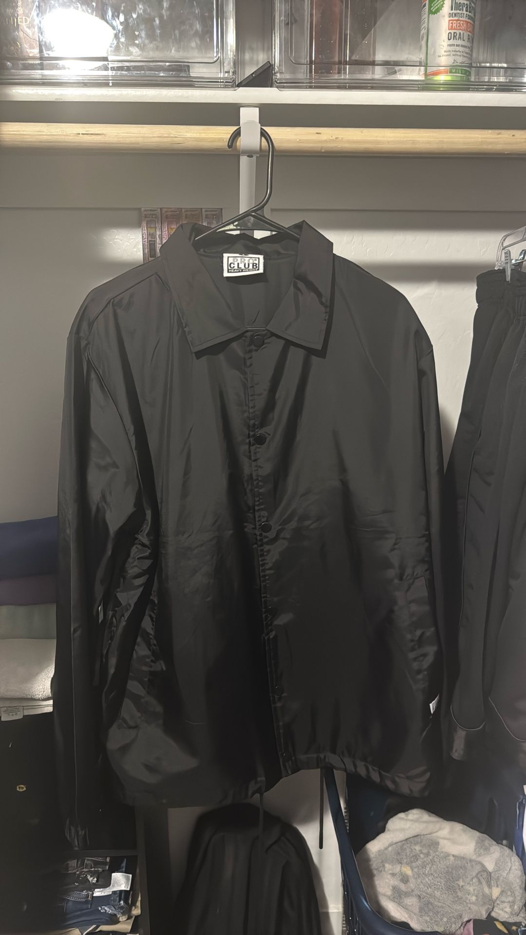 Large Pro Club Windbreaker Jacket