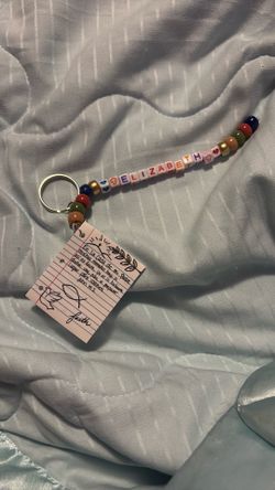 Custom hand made keychain
