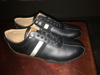 límite Perdóneme Alta exposición Bally Frenz Lace-Up Black Leather Sneakers Brand New for Sale in Chicago,  IL - OfferUp