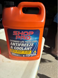 ShopPro Yellow Pre-Mixed 50/50 Engine Coolant