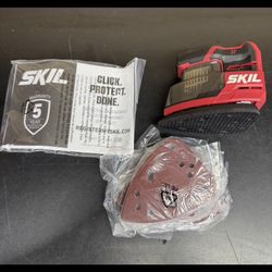 SKIL 12-Volts Brushless Detail Cordless Sander with Dust Management (TOOL ONLY)