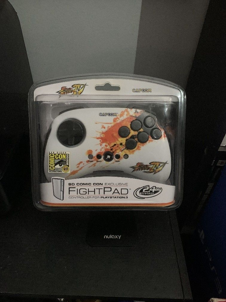 Street Fighter IV FightPad PS3 Controller SDCC 2009 Exclusive Wireless New