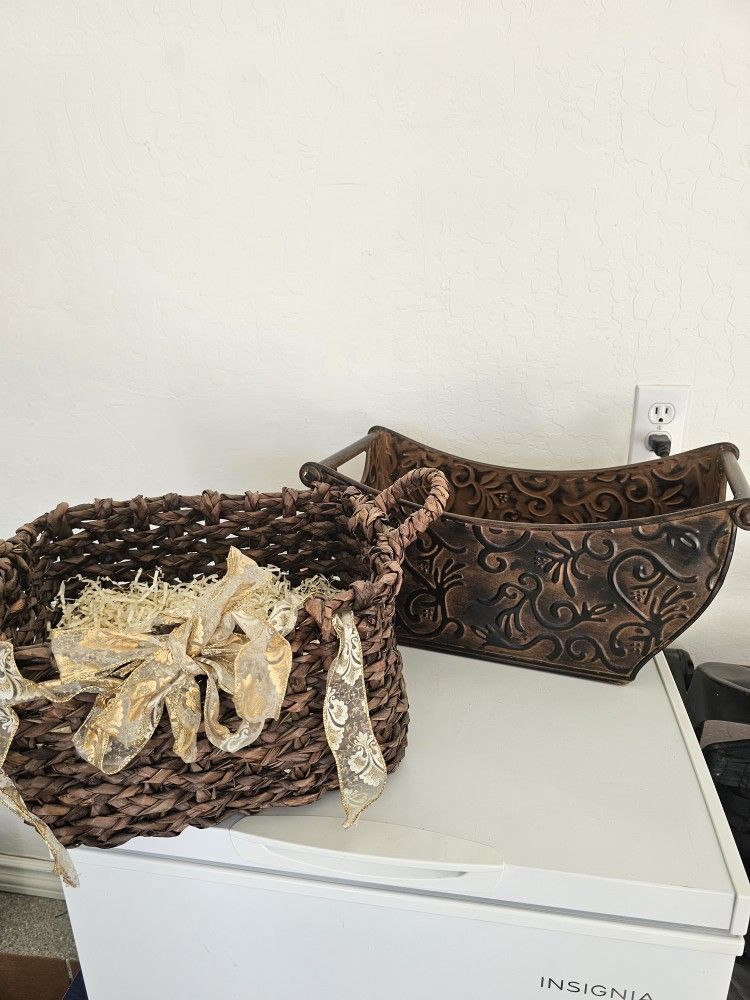 Wicker & Metal Baskets