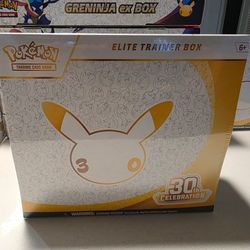 Pokémon TCG 30th Celebration Elite Trainer Box