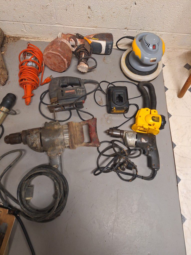 6 Power Tools Plus Other Items