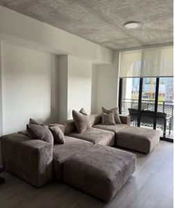 Vetsak Style Corduroy Sofa
