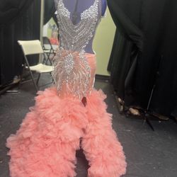 Coral Prom Dress