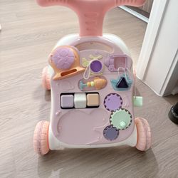 Pink toddler Walker