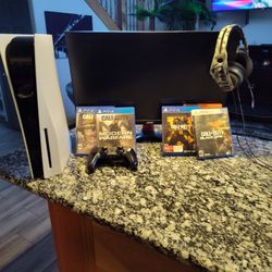 PS5 Remote For Games Monitor And Headset