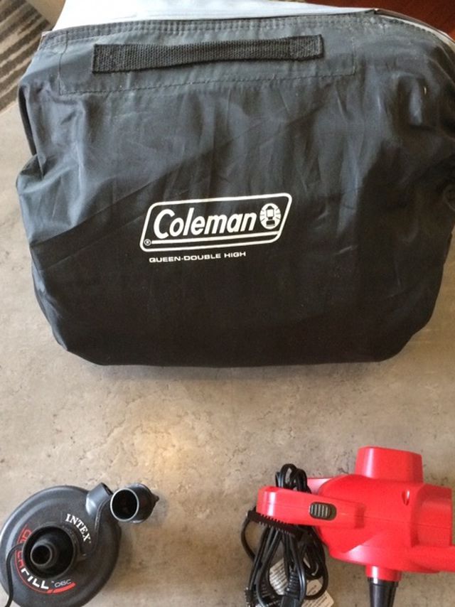 Coleman Air Mattress And Pumps