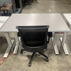 48x30 Enwork Standing Desk! Electric Height Adjustable Table! Sit Stand Desk! We Also Several Have Ergonomic Chairs!