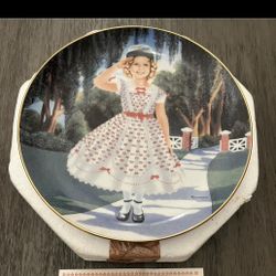 Shirley Temple Plate 