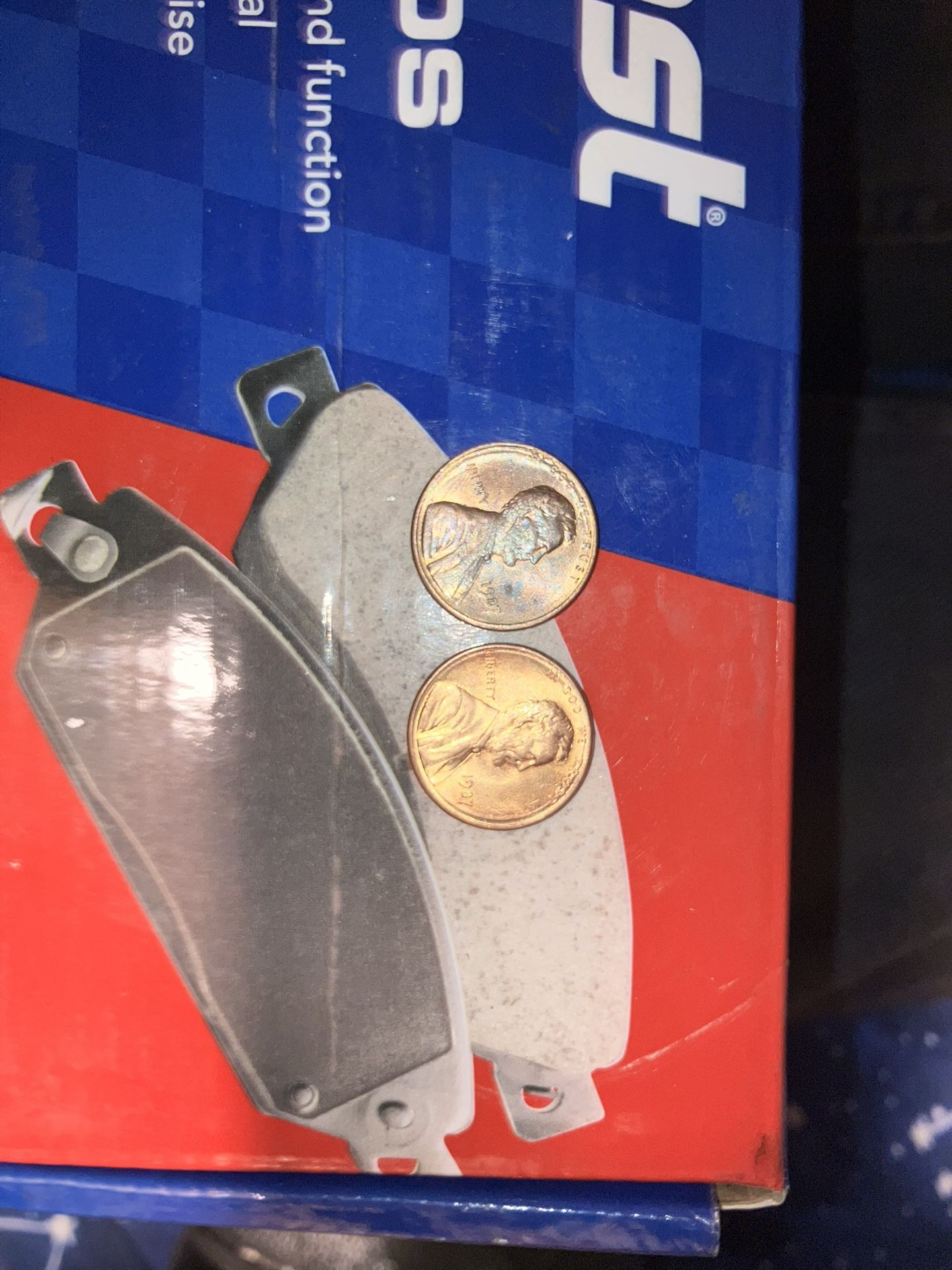 2 1987 Error Pennies