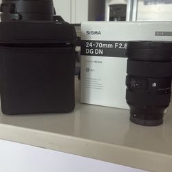 Sigma 24-70 Art lens Sony E-mount