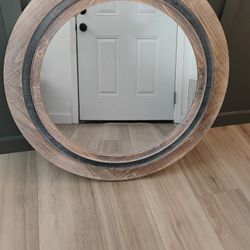 Rustic Brown Mirror 