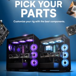 Custom Gaming PC Assembly – Bring Your Own Parts