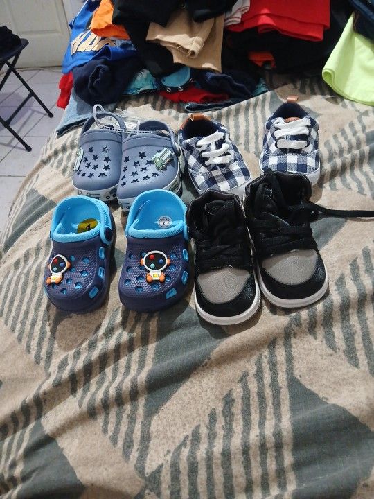 Baby Boys Shoes Size 6_9 Month 12 Month Size 1 And Size2