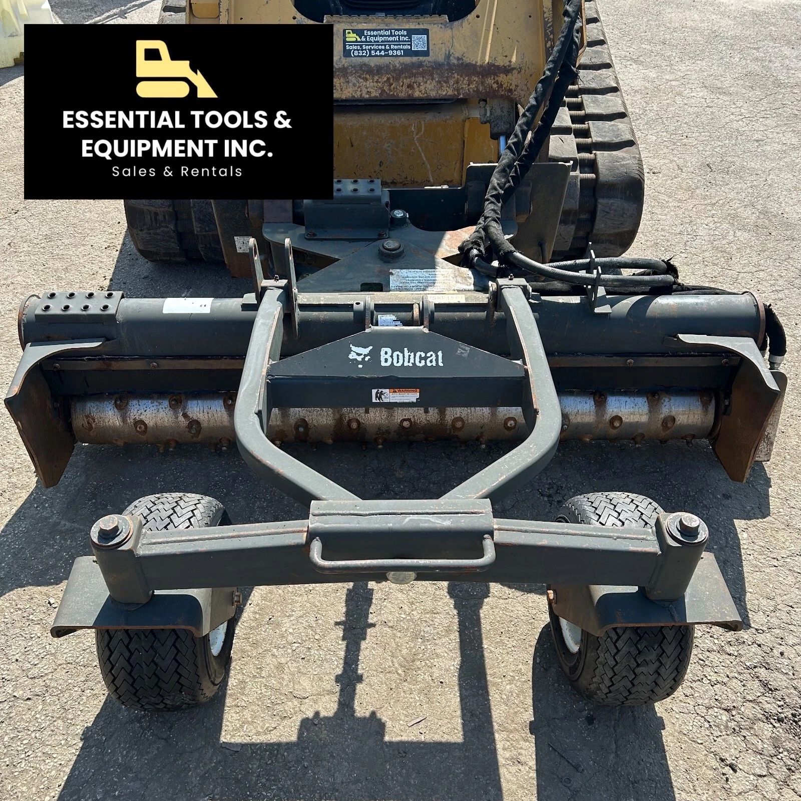 2021 Bobcat 72'' Soil Conditioner 72SCM Rake Skid Steer Attachment