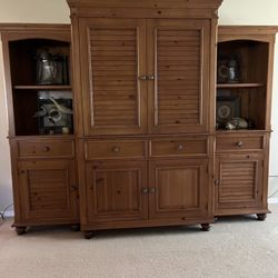 TV Cabinet With Side Display Cabinets