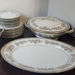 Fine China Service For Six Plus Serving Pieces