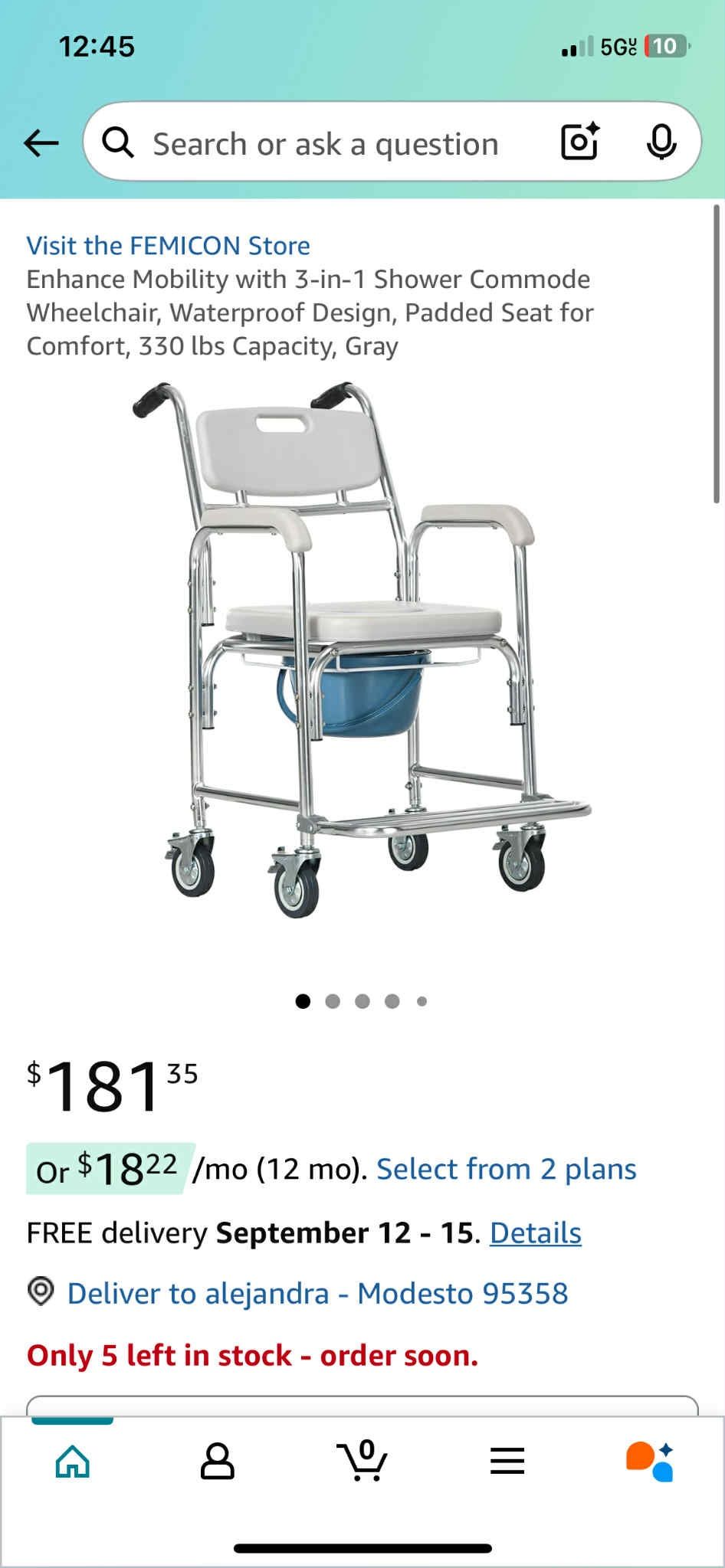 Vendo Silla Nueva