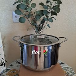 CALDERO DE 9 QT CLÁSICA DE ACERO INOXIDABLE PRINCESS HOUSE 🌹⚘️