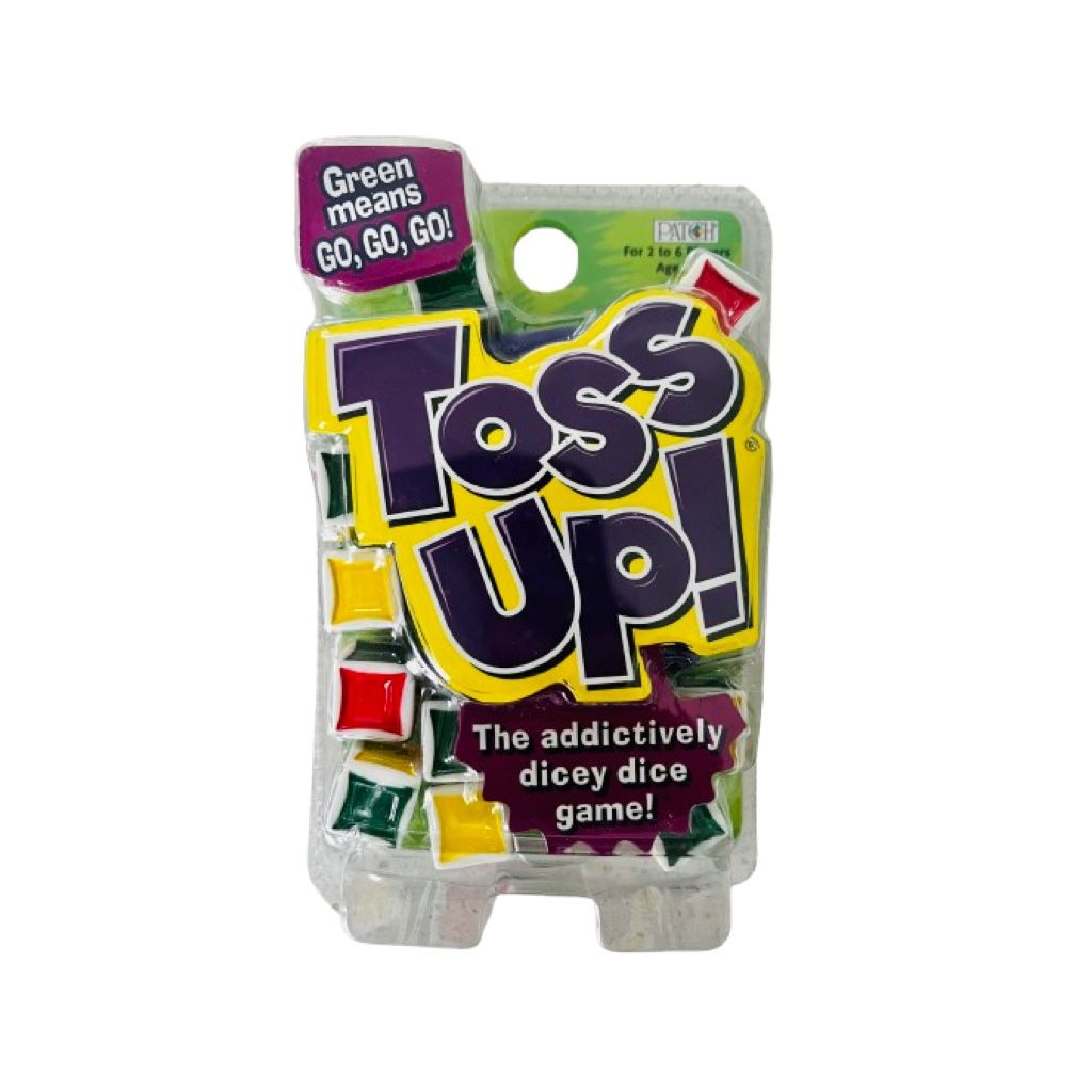 NEW & Rare Toss Up! The Addictively Dicey Dice Game New Sealed READ 2004 Patch Products