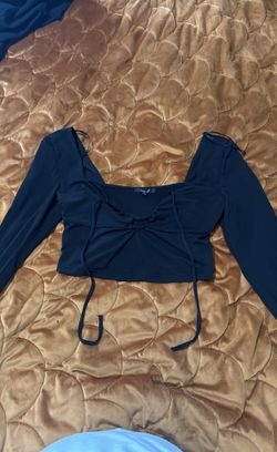 Black Crop Top