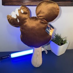 Disney Parks Mickey Mouse Chocolate Scented Ice Cream Bar Food Plush Pillow JUMBO