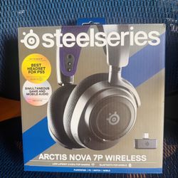 SteelSeries Arctis Nova 7P Wireless Gaming Headset For  PlayStation, PC, Switch, VR, Mobile
