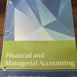 Financial And Managerial Accounting Book