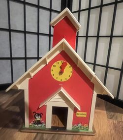 Vintage Fisher Price Family Play School 