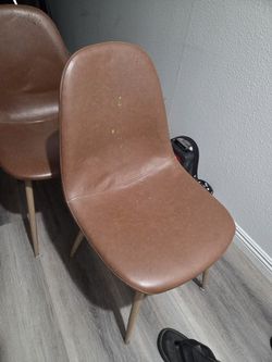 Leather Chairs 2 pcs