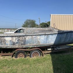 Sailboat And Trailer 