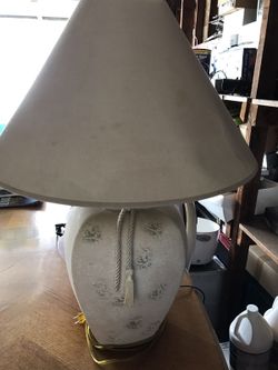 Big white lamp