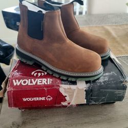 Wolverine Work Boots  Size #7 Brand New 