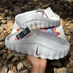 Grey Nike Mind 001 Slide Sz 14