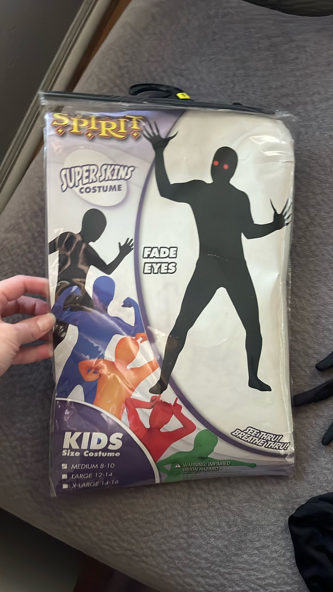 Faded Eyes Super Skin Costume