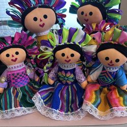 Handmade Mexican Dolls