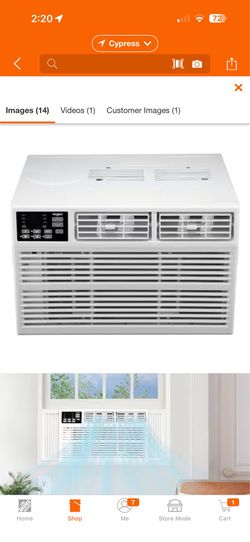 Whirpool 18,000 BTU (DOE) 230 Volts Window Air Conditioner Cools 1000 sq. ft. WHAW182CW