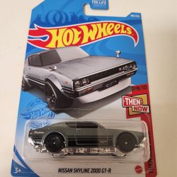Hot Wheels Nissan Skyline 2000 GT-R Grey