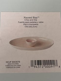 Lenox Naomi Bay Chip & Dip, 6.15 LB