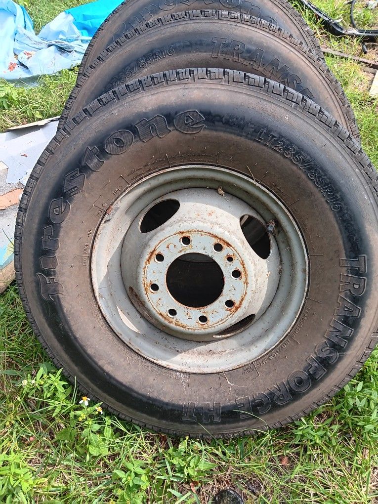 6. - 235/85R16. Used Tires