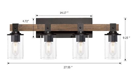 Vanity light fixture