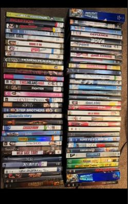 DVD Movie Lot – 64 Titles (Action, Comedy, Drama & Box Sets)